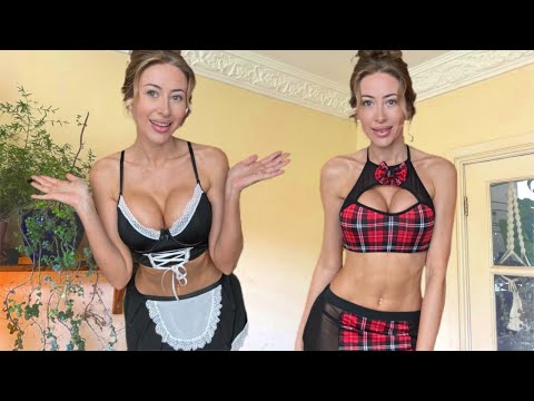 4K HALLOWEEN COSPLAY HAUL | maid costume and others