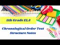 Chronological Order and Historical Events
