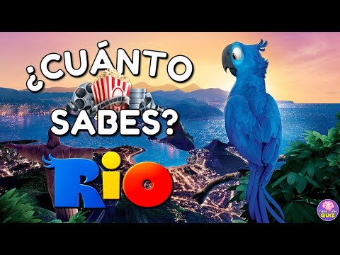 ¿Cuánto Sabes de "RÍO"? 🎬🦜🇧🇷 | Trivia/Test/Quiz