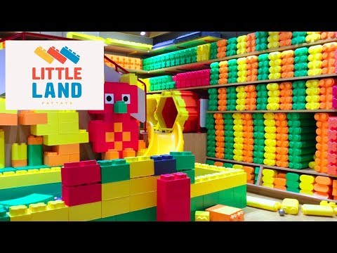 Big Block Toy Indoor Playground at Little Land at Harbor Pattaya Thailand