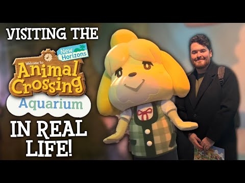 I Visited The Animal Crossing Aquarium In REAL LIFE!