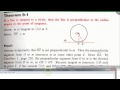 Tangent Lines and Radii Relationships