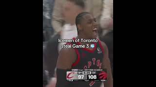 Raptors take Game 3 🥶