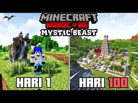 100 Hari di Minecraft Mystic Beast Hardcore