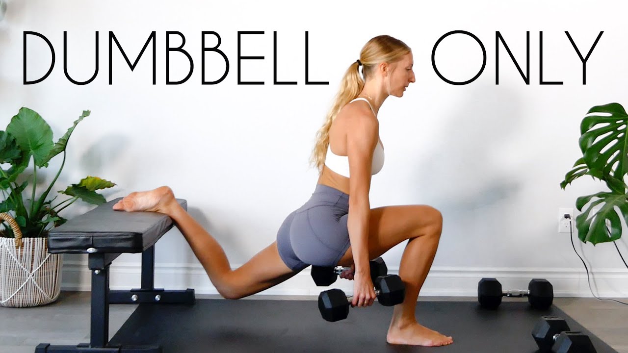 20 MIN LEG WORKOUT (Dumbbell Only At Home)