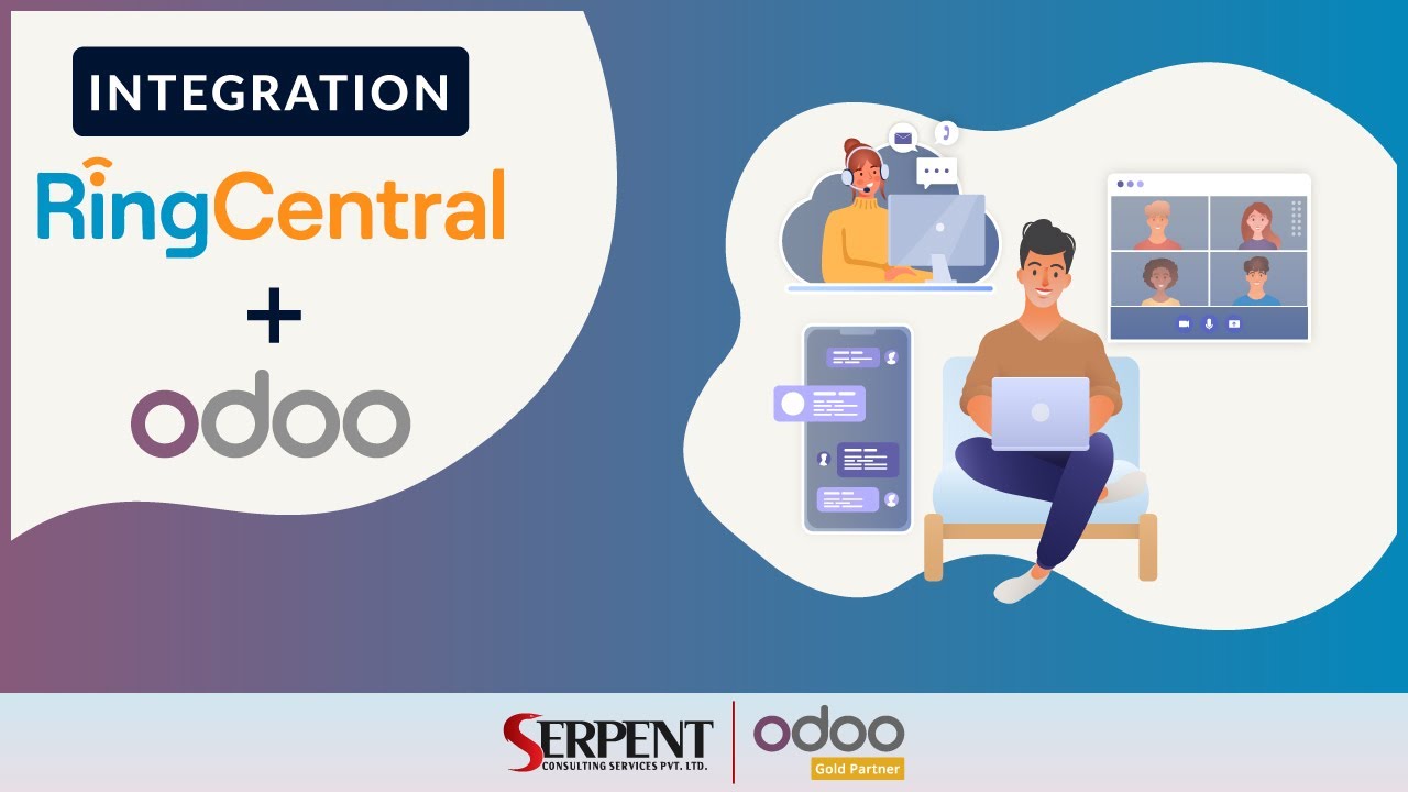 RingCentral + Odoo Integration | SerpentCS 🥇 Odoo GOLD Partner | 30.07.2021

ringcentral #odooringcentral #voip Odoo + RingCentral Integration is one of our custom made solutions to help companies with ...