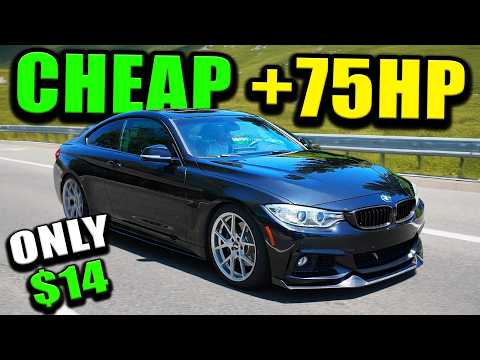 Adding 75HP To My CHEAP BMW For Under $14...