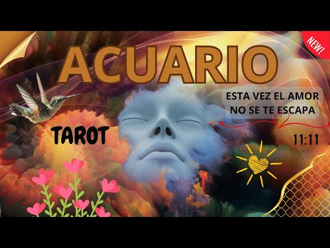 ACUARIO♒GRAN AMOR💘TE SORPRENDE CON SU PROPUESTA😱TE GUSTA Y MUCHO⭐💖 #acuario #aquarius