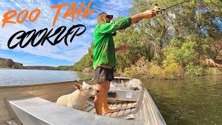 CAMPING & FISHING..ROO TAIL COOK UP WITH, NYAMAL RANGERS