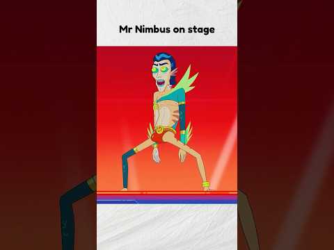 Mr Nimbus on stage #rickandmorty #shorts
