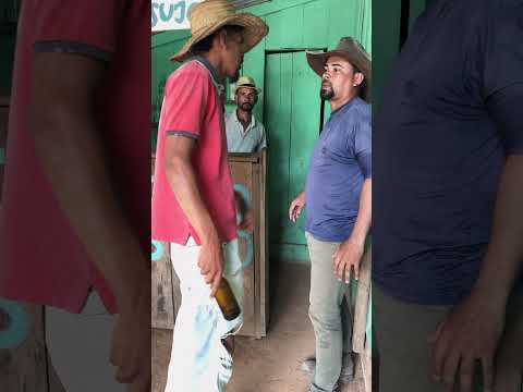Saracura não pagou a pinga para lagartixa #comedia