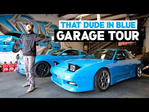 Inside the Garage & Collection of OG Youtube Car Reviewer - That Dude in Blue