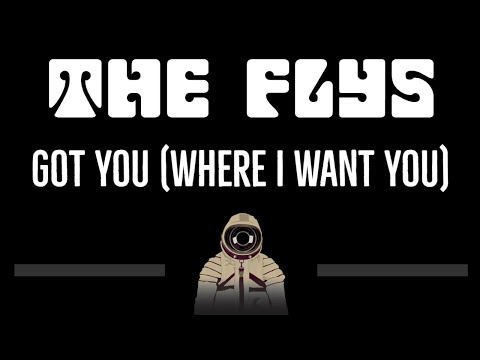 The Flys • Got You Where I Want You (CC) (Remastered Video) 🎤 [Karaoke] [Instrumental Lyrics]