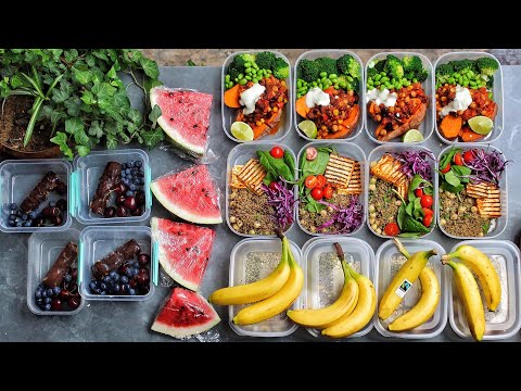 HIGH PROTEIN VEGAN MEAL PREP