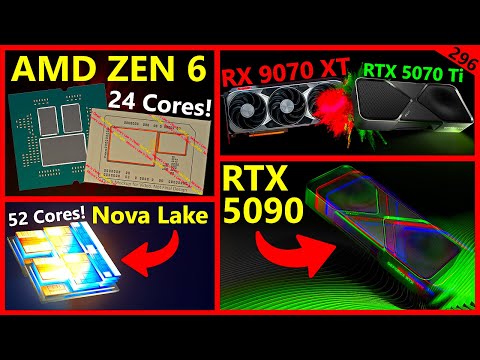 Nvidia RTX 5090 Instability, 5070 Ti vs RX 9070 XT, AMD Zen 6, Intel Nova Lake | Broken Silicon 296