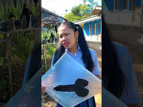 Salah nerbangin layangan #diy #kreatif #viral #art #craft