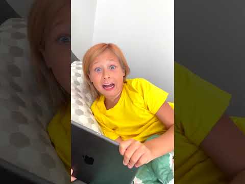 I accidentally knocked down dad out of fear ?? by Gleb and Lera #shorts