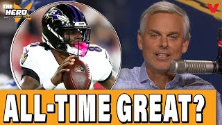 Is Lamar Jackson already an ALL-TIME GREAT quarterback with Ravens? | THE HERD NFL w/ Colin Cowherd