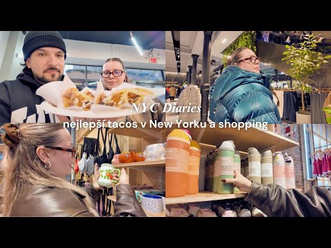 ochutnali jsme nejlepší tacos v New Yorku + shopping | NYC diaries