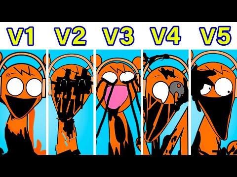 FNF Vs Pibby Sprunki ALL Mods // Corrupted Oren All - Incredibox Sprunki in Friday Night Funkin'