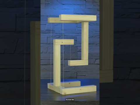 Anti gravity Tensegrity structure😳 #shorts #viral