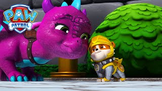 Os Cavaleiros Salvadores salvam a princesa do seu reino gelado! | Patrulha Pata | PAW Patrol
