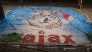 Making of "Stadion De meer - Oude logo"