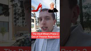 The Devil Wears Prada 2 Out of Theater Reaction!!! #movies #moviereview #thedevilwearsprada2 #film