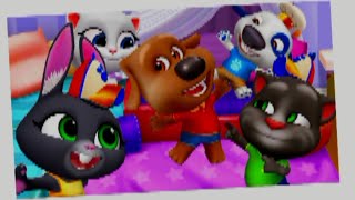 My Talking Tom Friends😒😝😆🍏🍈🍋🌰🥥🥣🍜🍝🎈🎂🧨🎆🏉🎾⚽🏸🛼🏹🎯#billi#tom#cat#gaming#entertainment#video