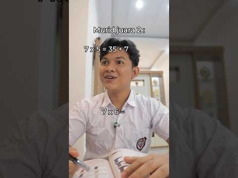 Tipe tipe ngitung perkalian matematika #shaideography