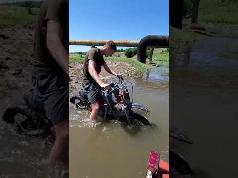 УТОПИЛИ ПИТБАЙК #shorts