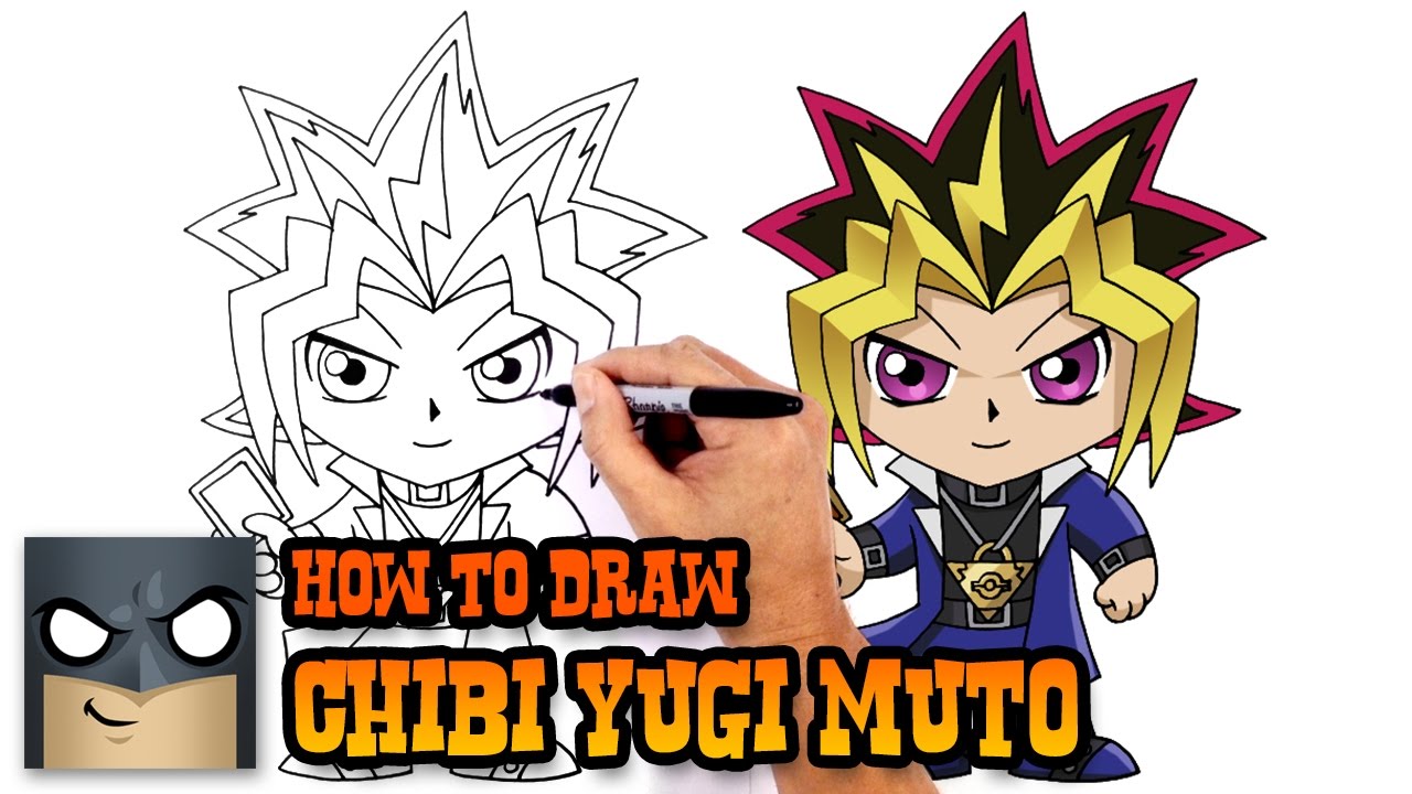 How to Draw Yugi Muto - Yu-Gi-Oh