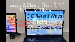 HOW TO TRANSFER FILE - VIDEOS , PHOTOTOS FROM PC TO IPHONE & IPHONE TO PC 3 DIFFERNT WAYS