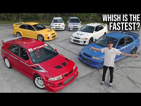 Battle of the BEST Mitsubishi Evos