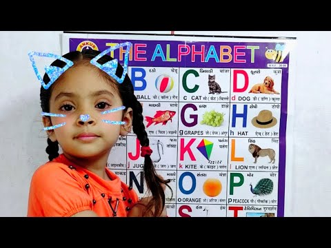 a for apple b for ball c for cat, abcd, alphabets, phonics song, abcde, अ से अनार, english part-382