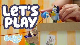 Let's Play…Sticky Gecko🦎💙 | Bluey and Bingo Playtime | Bluey