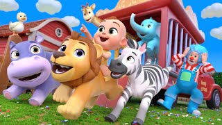 Old MacDonald Song with Safari Animals | Newborn Baby Songs & Nursery Rhymes
