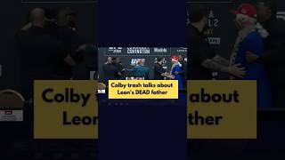 Colby Covington brings up Leon Edward's dead father | Ufc 296