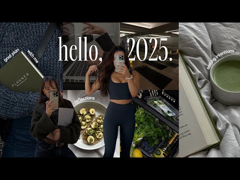 hello 2025 | goal planning, how to improve your life in a year 🍋