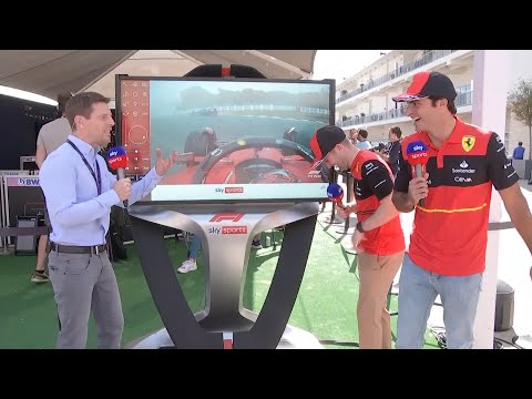 Carlos Sainz meets Carlos Sainz