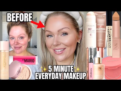 Easy Everyday *5 Minute* Makeup Routine 2025 | Chatty Life Update, Mom Life & more! Kelly Strack