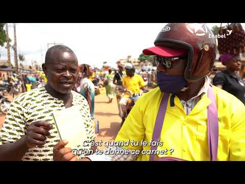 VIDEO: Les « zémidjans », figures iconiques de la sensibilisation à la Covid-19 au Bénin