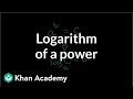 Logarithm and Exponential Properties