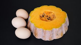 【Magic Food】这才是南瓜最好吃的做法，加2个鸡蛋，不熬粥不油炸，一周吃7次都嫌少，#南瓜 #鸡蛋 #健康食谱 #美味做法 #家常菜 #南瓜鸡蛋，Pumpkin Eggs，Healthy