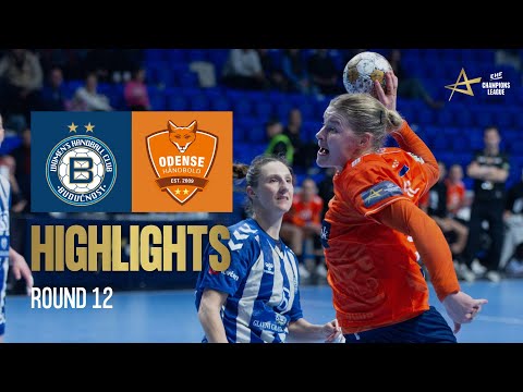 Buducnost 🆚 Odense Håndbold | Round 12 | EHF Champions League Women 2024/25