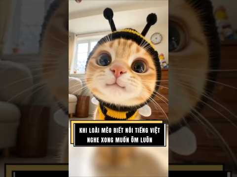 KHI MÈO BIẾT NÓI TIẾNG VIỆT p2 #shorts #cat