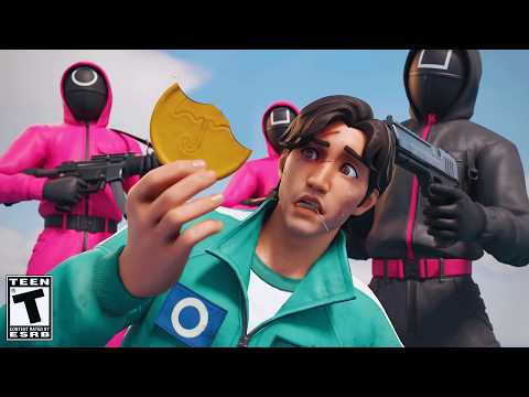 PLAYER 456 Squid Game ORIGIN STORY.. Fortnite