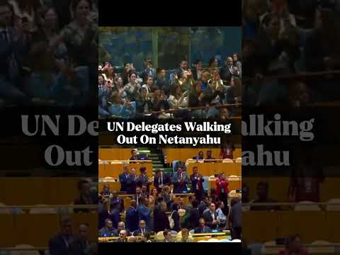 UN Delegates Walk Out Before Netanyahu Speech