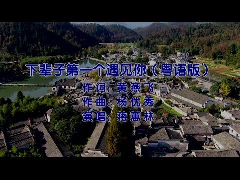 下辈子第一个遇见你 (粤语版) 蔣蕙林-主唱 KARAOKE