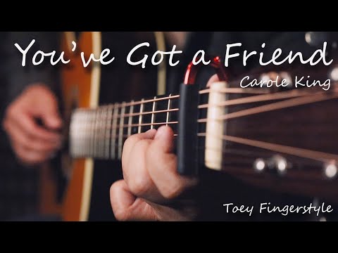 You've Got a Friend - Carole King Fingerstyle Guitar Cover (TAB)